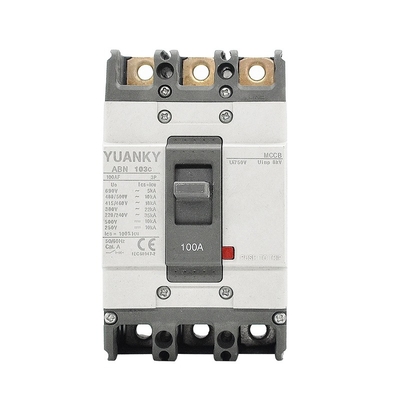 geformte Nennspannung 50/60Hz 2P 3P 4P MCCB veranschlagte Leistungsschalter Fall-800amp 500V/690V Frequenz